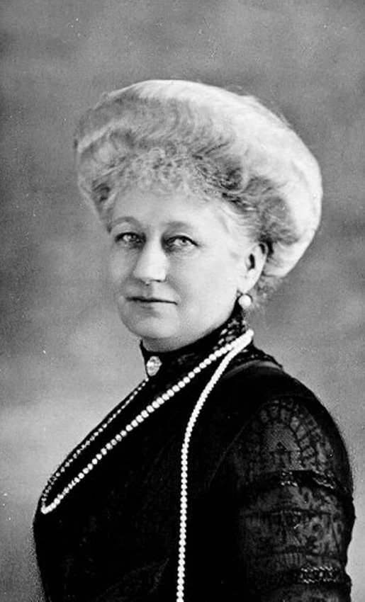 Schwarz-Weiß-Porträtfotografie von Auguste Viktoria, um 1910